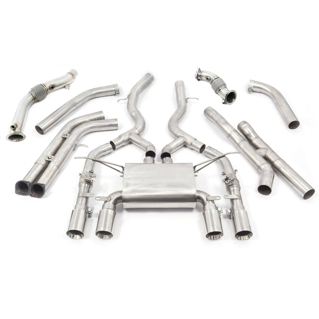 Linea di Scarico "Turboback" da 3" con Valvola per BMW M4 (F82)