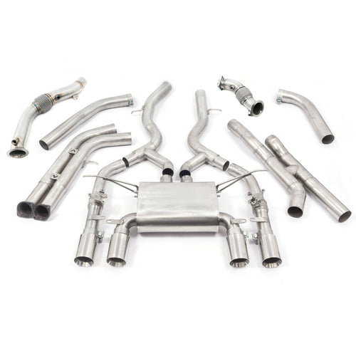 Linea di Scarico "Turboback" da 3" con Valvola per BMW M4 (F82)