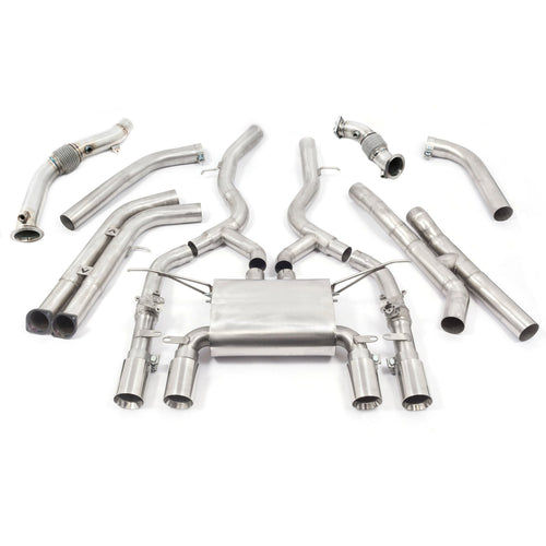 Linea di Scarico "Turboback" 3" con Valvola per BMW M3 (F80)