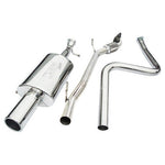 Linea di scarico "Catback" per Ford Fiesta (MK6) Zetec S