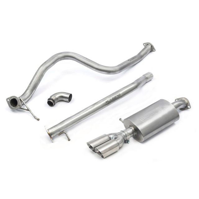 Linea di scarico "Catback" ST Style Doppia Uscita per Ford Fiesta (MK8) 1.0L EcoBoost ST-Line