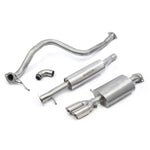 Linea di scarico "Catback" ST Style Doppia Uscita per Ford Fiesta (MK8) 1.0L EcoBoost ST-Line