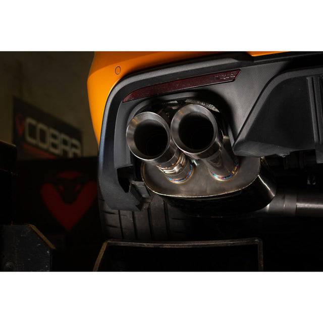 Impianto di Scarico Sportivo "Catback" da 3" con Valvola per Ford Mustang 5.0 V8 GT (2018>) Facelift