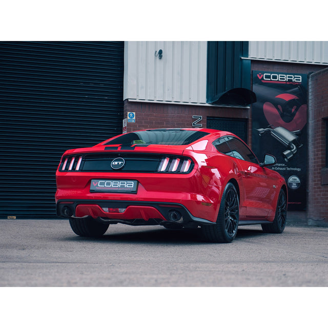 Scarico completo "Catback" da 2.5" per Ford Mustang 5.0 V8 GT Fastback (2015-18)