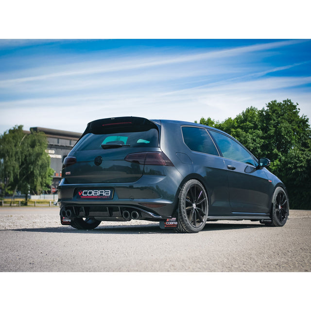 Scarico "Catback" Venom Race Golf R Style Quadruplo Uscita per VW Golf GTI (MK7) 2.0 TSI (5G) (12-17)