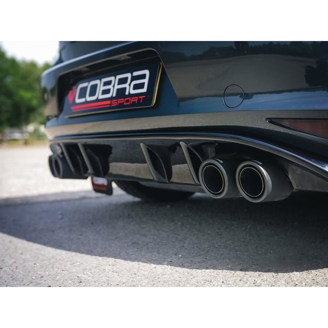 Diffusore Posteriore Quattro Uscite Rieger per VW Golf GTI (MK7) (12-17)