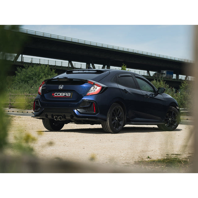 Silenziatore di Scarico Posteriore Venom per Honda Civic Sport 1.5 VTEC (182 CV) (17-22)