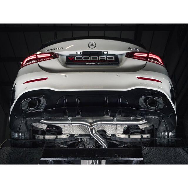 Linea di scarico "Catback" per Mercedes-AMG A 35 Berlina
