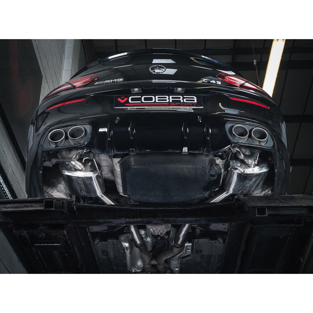Silenziatore di Scarico Posteriore per Mercedes-AMG C43