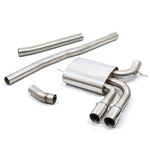 Mini Cooper S F56 Euro Non Resonated Cat Back Back Cobra Exhaust 
