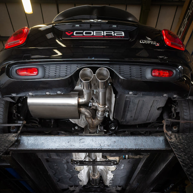 Linea di Scarico "Catback" 3" con Valvola per Mini (MK3) Cooper S / JCW (F56)