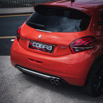 Linea di scarico "Catback" per Peugeot 208 GTI 1.6T