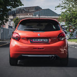 Linea di scarico "Catback" per Peugeot 208 GTI 1.6T