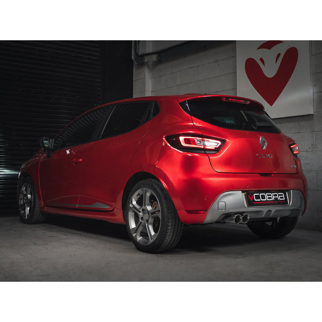 Silenziatore posteriore Venom per Renault Clio (MK4) 0,9 TCE GT-Line