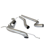 Seat Ibiza Cupra Bocanegra Non Resonated Sports Exhaust
