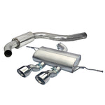 Linea di Scarico "Catback" per Seat Leon Cupra R MK2 1P 2.0 T FSI (10-12)