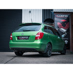 Linea di scarico "Catback" per Skoda Fabia VRS 1.4 TSI Estate (10-14)