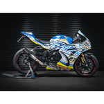 Scarico Mezzo-Sistema per SUZUKI GSX-R1000 (2017-20)