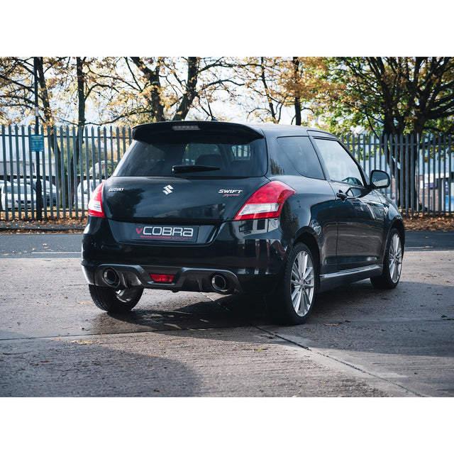 Terminale di Scarico Posteriore Venom per Suzuki Swift Sport 1.6 VVT (ZC32S) (12-16)