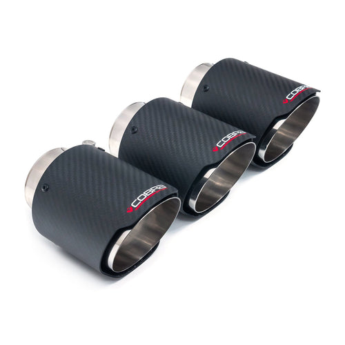 Set di 3 Punte da 4" in Carbonio TP107-CF-3