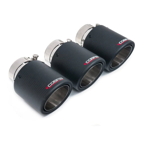 Punte Terminali Scarico in Carbonio per Honda Civic Type R (FK8)