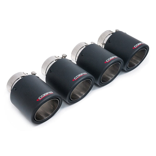 Set di 4 Punte da 4" in Carbonio TP108-CF-4