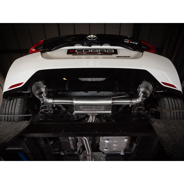 Linea di scarico "Turboback" con decatalizzatore per Toyota GR Yaris 1.6