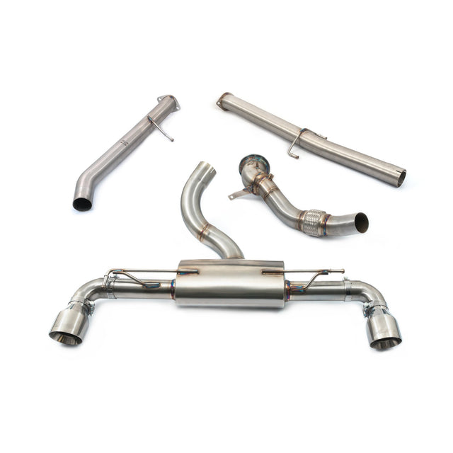Linea di scarico "Turboback" con decatalizzatore per Toyota GR Yaris 1.6