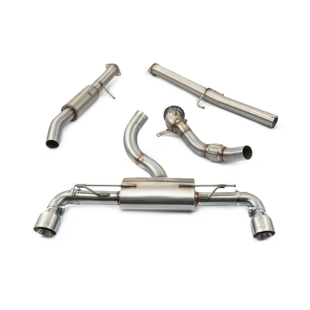 Linea di scarico "Turboback" con decatalizzatore per Toyota GR Yaris 1.6