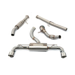 Linea di scarico "Turboback" con decatalizzatore per Toyota GR Yaris 1.6