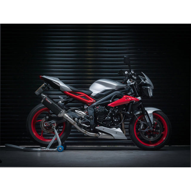 Collettore di Scarico (mezzo impianto) per Triumph Street Triple 675 R & RX (2013-16)