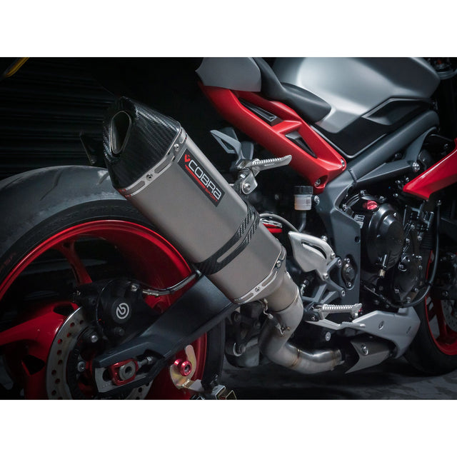 Collettore di Scarico (mezzo impianto) per Triumph Street Triple 675 R & RX (2013-16)