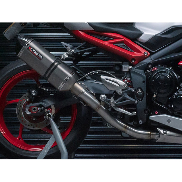 Collettore di Scarico (mezzo impianto) per Triumph Street Triple 675 R & RX (2013-16)