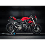 Collettore di scarico parziale per Triumph Street Triple 765 S, R & RS (2017-19)