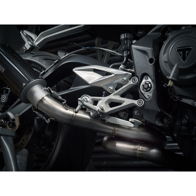 Collettore di scarico parziale per Triumph Street Triple 765 S, R & RS (2017-19)