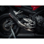 Collettore di scarico parziale per Triumph Street Triple 765 S, R & RS (2017-19)