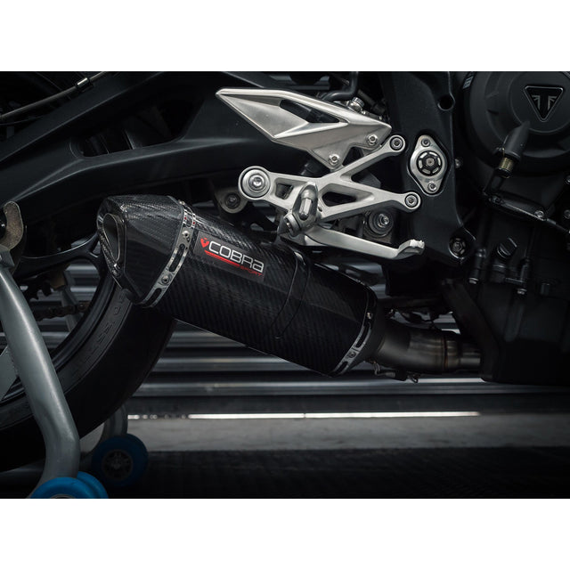 Collettore di scarico parziale per Triumph Street Triple 765 S, R & RS (2017-19)