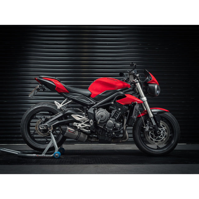 Collettore di scarico parziale per Triumph Street Triple 765 S, R & RS (2017-19)