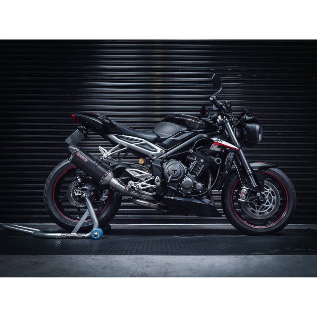 Collettore di scarico parziale per Triumph Street Triple 765 S, R & RS (2017-19)