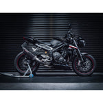 Collettore di scarico parziale per Triumph Street Triple 765 S, R & RS (2017-19)
