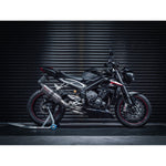 Collettore di scarico parziale per Triumph Street Triple 765 S, R & RS (2017-19)