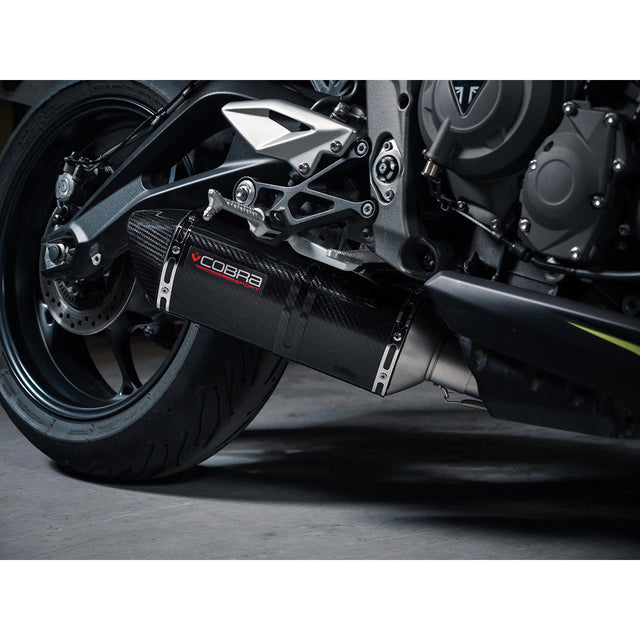 Semilinea di scarico per Triumph Street Triple 765 R & RS (2020-21)