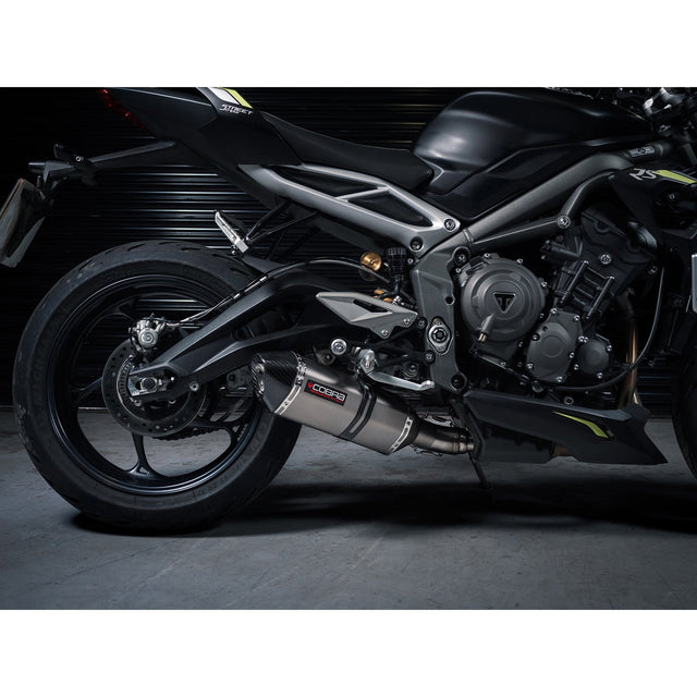 Semilinea di scarico per Triumph Street Triple 765 R & RS (2020-21)
