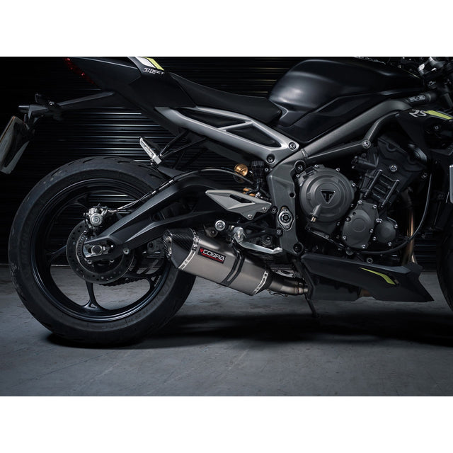 Semi-Linea di Scarico per Triumph Street Triple 765 S, R & RS (2022)