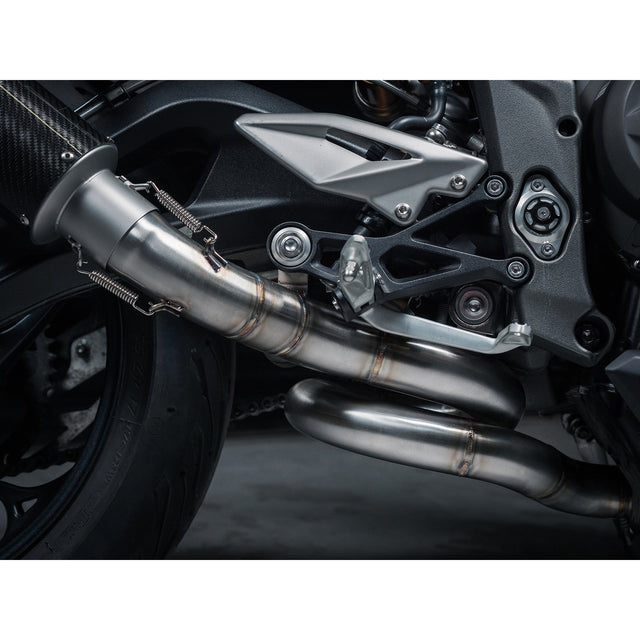 Semi-Linea di Scarico per Triumph Street Triple 765 S, R & RS (2022)