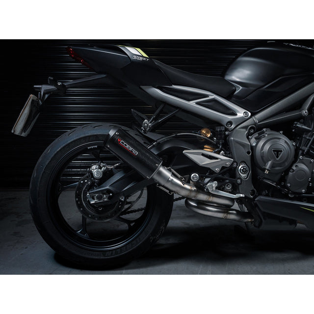 Semi-Linea di Scarico per Triumph Street Triple 765 S, R & RS (2022)