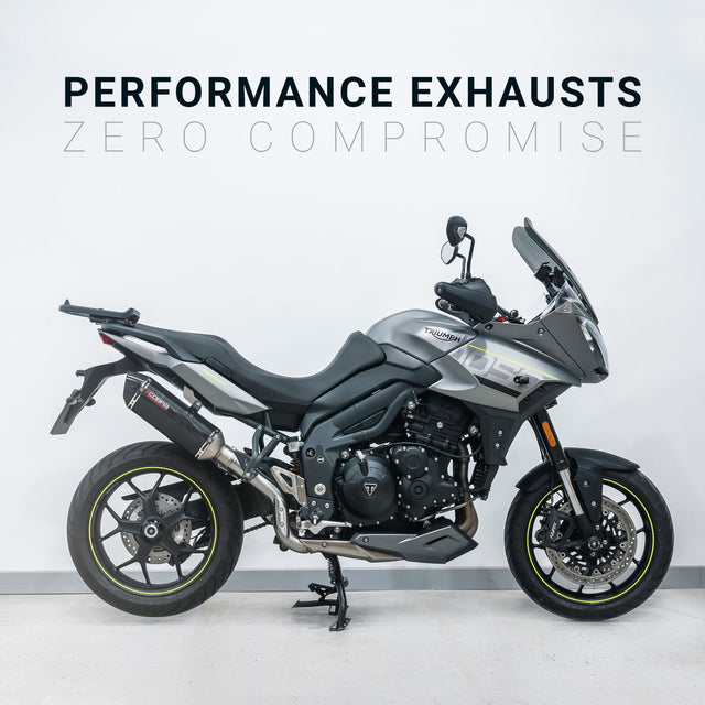 Mezzo impianto di scarico per Triumph Tiger 1050 Sport (2013-21)