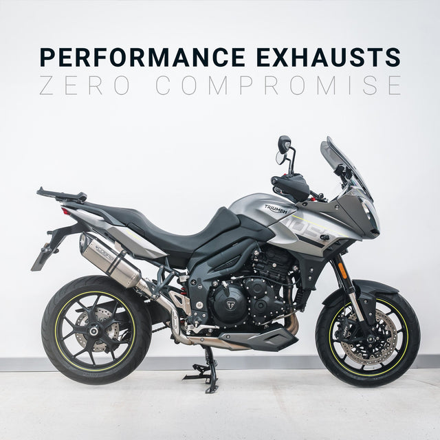 Mezzo impianto di scarico per Triumph Tiger 1050 Sport (2013-21)