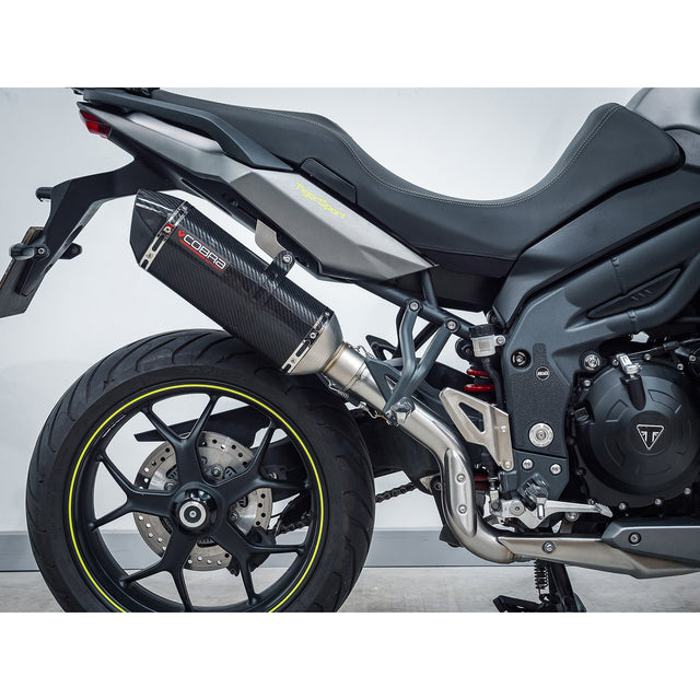 Mezzo impianto di scarico per Triumph Tiger 1050 Sport (2013-21)