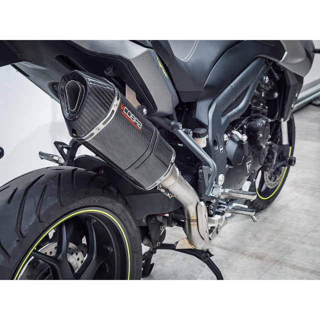 Mezzo impianto di scarico per Triumph Tiger 1050 Sport (2013-21)
